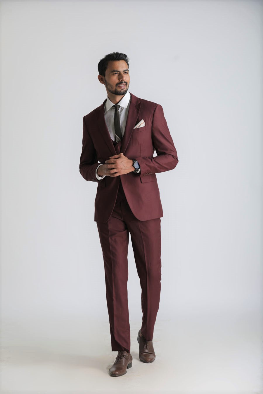 Burgundy Suit – StudioSuits